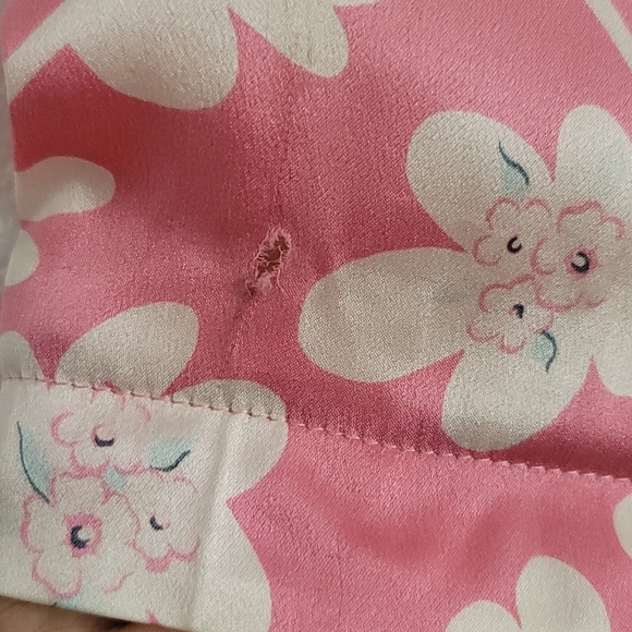 ESCADA silk retro floral romper size 34 - Picture 12 of 13